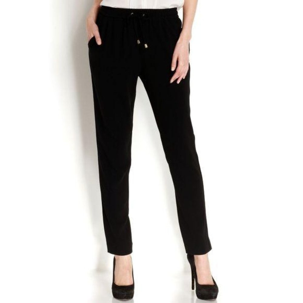 Vince Camuto Women’s Pull-On Drawstring Pants Lg